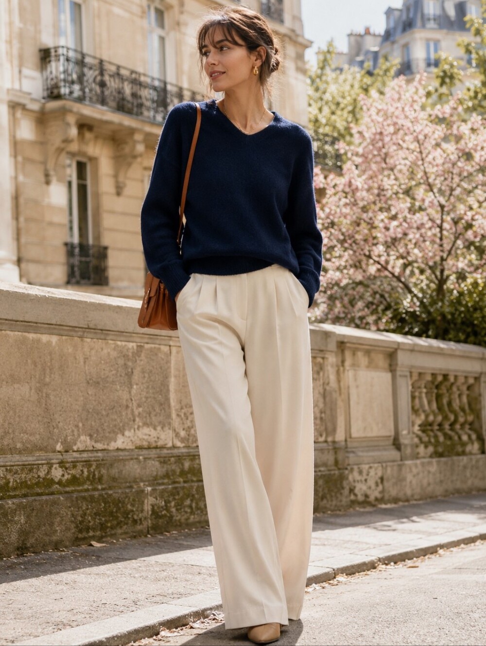 Mes Demoiselles Paris Blue Alpaca Wool Sweater 3
